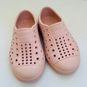 Native Shoes Jefferson Bloom in Chameleon Pink/Pink Speckles